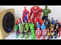 Spiderman, Hulk, Iron Man, Superman, Batman, Various Superheroes Step into the Box!