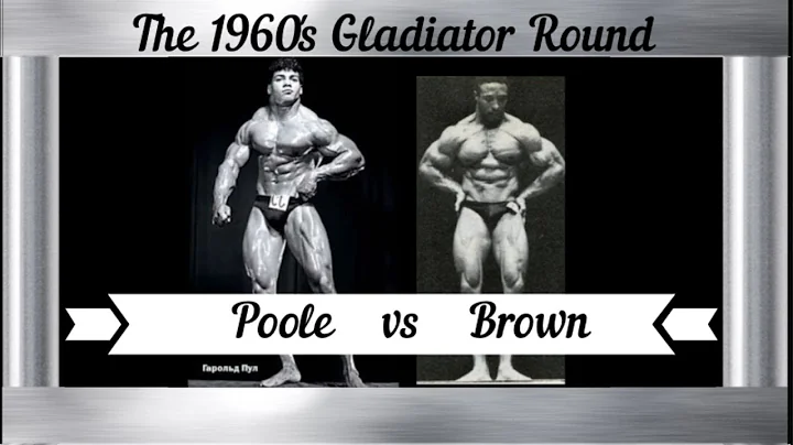 Harold Poole vs Leon Brown (1960s Gladiator Round)
