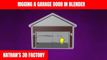 Rigging a Garage Door in Blender | Nathan