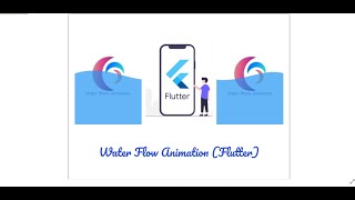 Flutter - Animation in Flutter (Water Flow Animation in Flutter). Flutter design of the week❤❤❤.