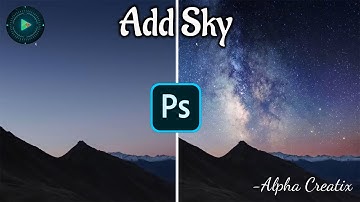 Add Milky Way Galaxy | SKY Replacement | ADOBE Photoshop