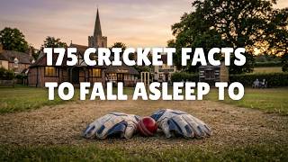 175 Calm Cricket Facts to Fall Asleep To 🏏 (1 Hour Sleep Radio / Rain & Soft Music) screenshot 5