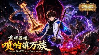 【全球器魂：唢呐镇万族】别人觉醒洋枪大炮，我的双SSS器魂竟是二胡和唢呐？一曲召来万千阴兵，辅助系照样横扫全场！ screenshot 4
