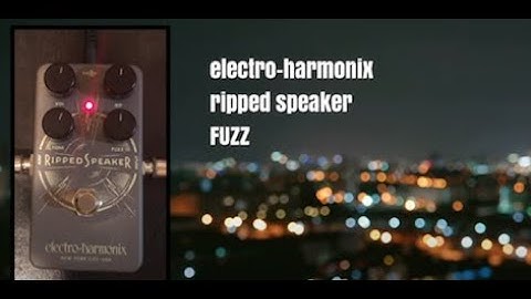 Electro-Harmonix Ripped Speaker HUMBUCKER Sound Session/ Pedal Demo
