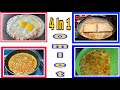 Egg recipe egg master mani  four omlet in one  half fryplan omletbread omele  crush omlet