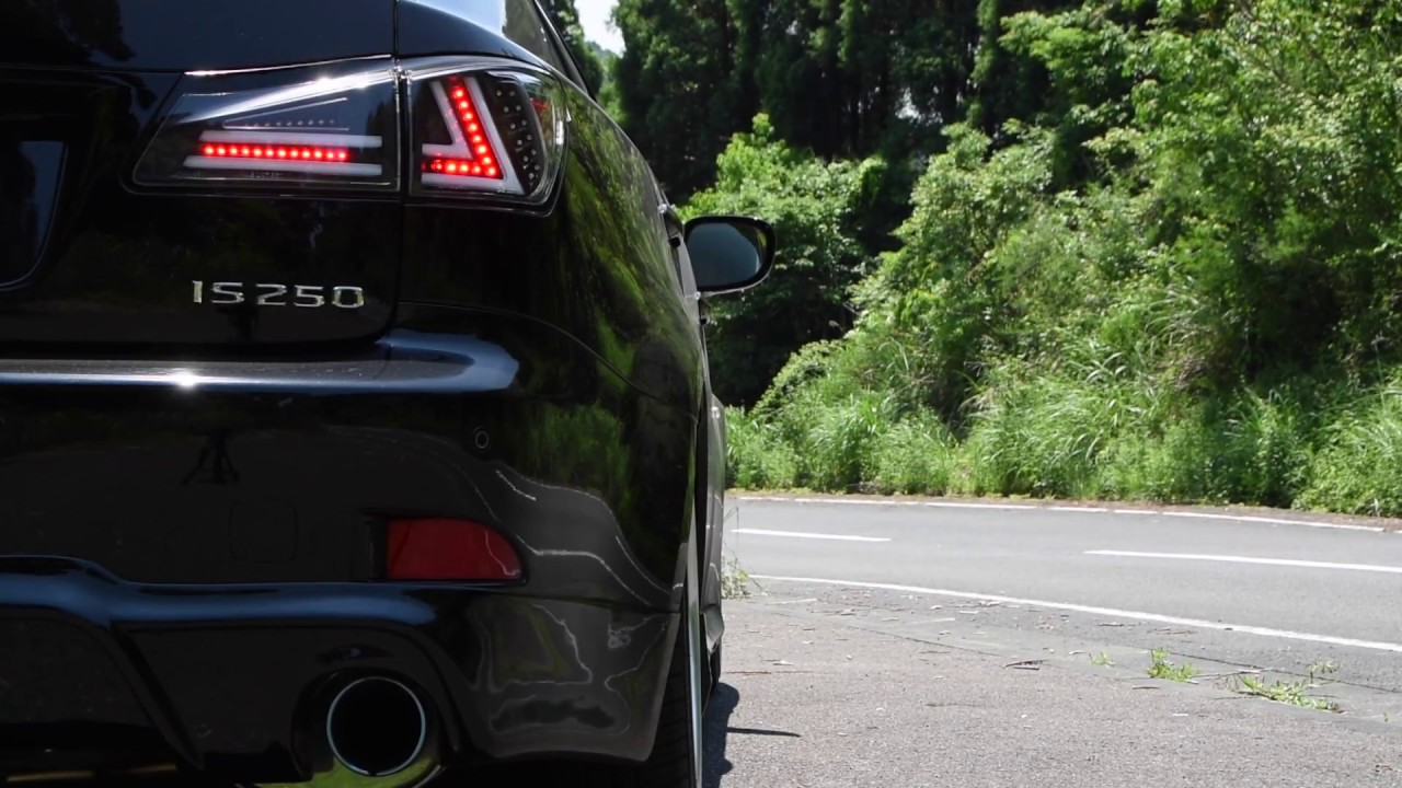 LEXUS IS250 TRSUT GReddy コンフォートスポーツGTスラッシュマフラー