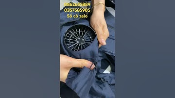 Cách lắp quạt cho áo điều hòa làm mát.áo điều hòa chính hãng Nhật Bản.có 4 hãng,bảo hành.#áođiềuhòa