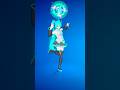初音ミクのエモート『ミクミクビーム』が癖になる… #フォートナイト #Fortnite #Shorts
