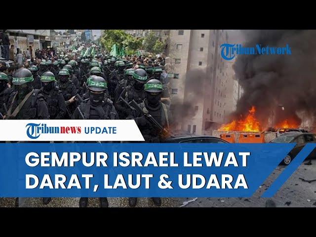 PROFIL Brigade Al-Qassam, Sayap Militer Hamas yang Beri Pesan ke Indonesia seusai Gempur Israel class=