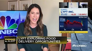 Lyft will explore potential food delivery opportunities