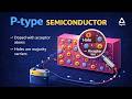 p-Type Semiconductor Explained Clearly | Class 12 Physics | Semiconductor Devices!