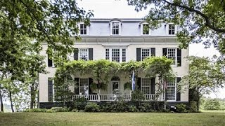 Historic Livingston Homes Line Hudson River