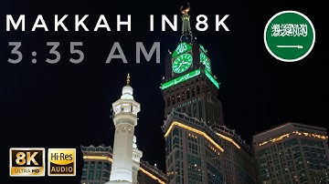 Makkah Walking Tour 8K 60fps | Binaural Audio (No Ads)