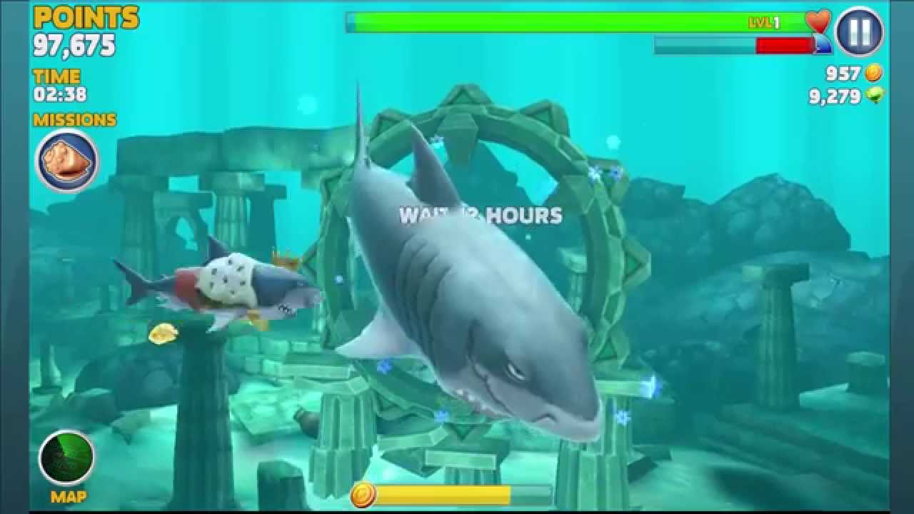 Hungry Shark Evolution | Unlock all Sharks + Baby Sharks! - YouTube