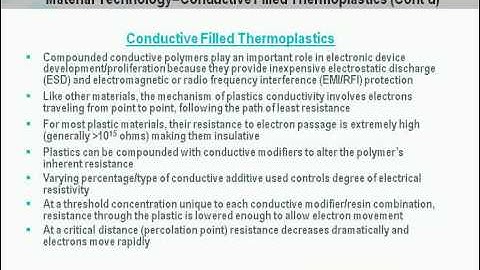 Cutting Edge Technology & Trends in Conductive Polymers - SpecialChem Learning on Demand