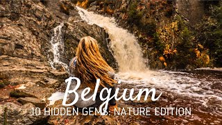 Hidden gems in Belgium; nature places for those who like to explore off the beaten path Belgium