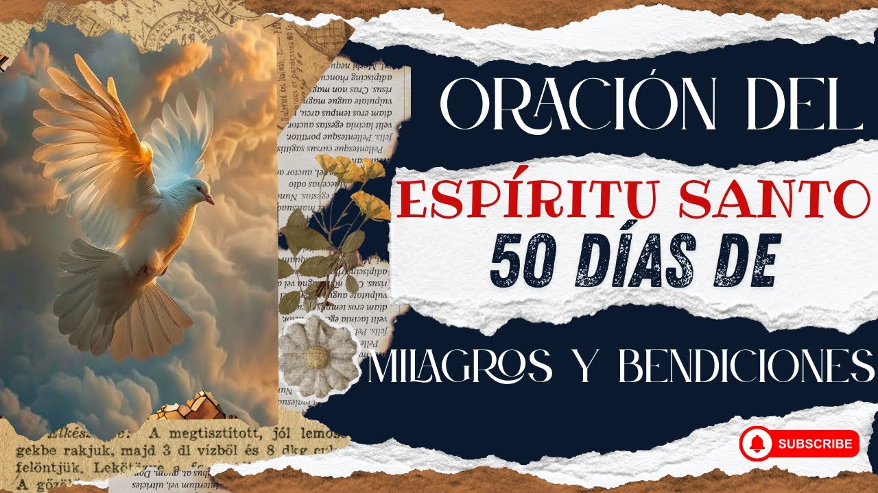 Descubre cómo el Espíritu Santo puede cambiar tu vida en 50 días - YouTube