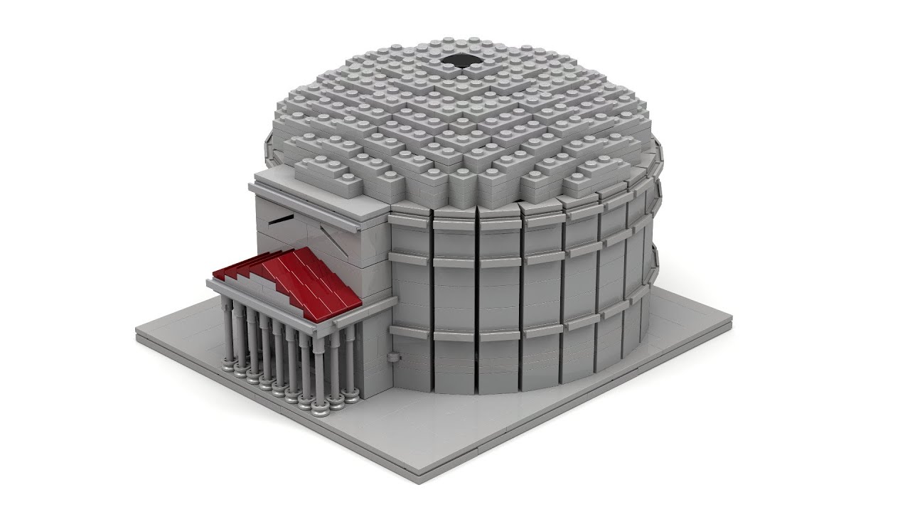 politik hjælper Ære Lego Roman Pantheon Instructions - YouTube