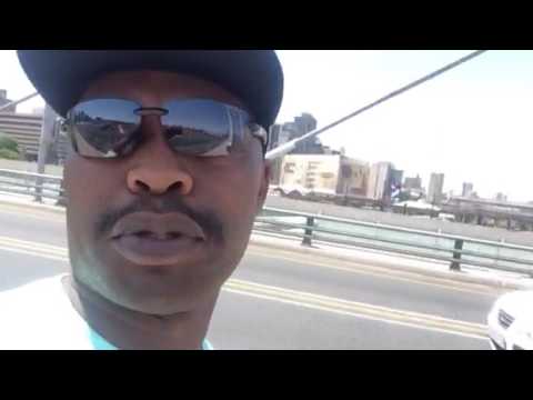 Mr. Flow on top of Mandela bridge