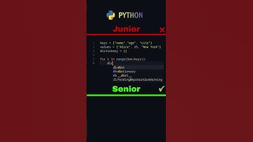 Merging two lists into a dictionary #coding #python