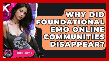 Why Did Foundational Emo Online Communities Disappear? - Emo Kid Forever