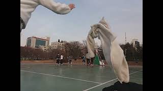 20250118 농구 2경기 (쉐임갓,홉스텝,스텝백 등) 간략모음