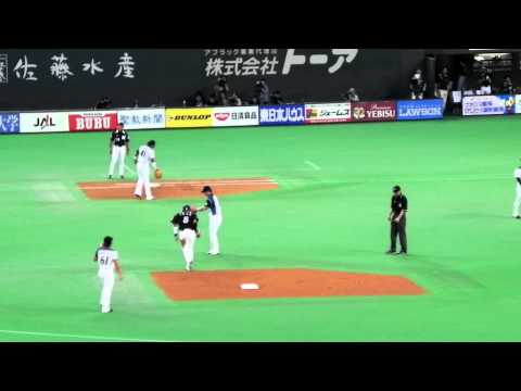 2011/06/29 斎藤佑樹-6回の表、4失点後の立ち直り