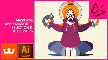 MIRRORME | Apply Mirror to Selection in Illustrator