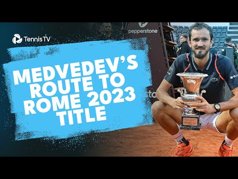 Daniil Medvedev's Route