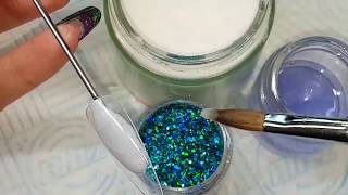 How To...Encapsulate Glitter in Acrylic