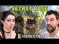 Husband  wife play new survival game w super detailed building enshrouded