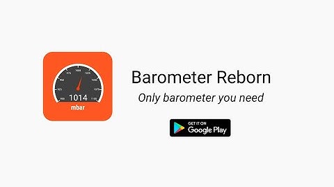 Barometer Reborn Features Overview