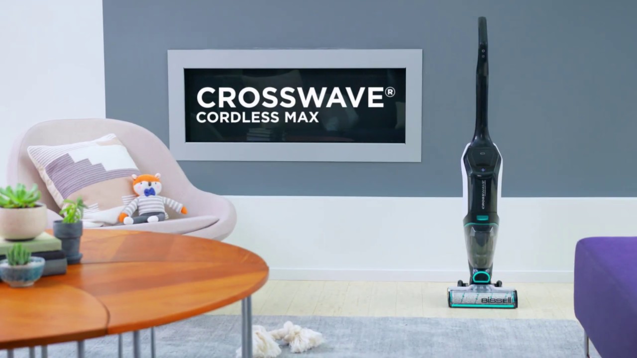 BISSELL® CrossWave® Cordless MAX Feature Overview 