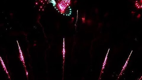 Colorful Fireworks Exploding in the Night Sky | Stock Footage - Videohive