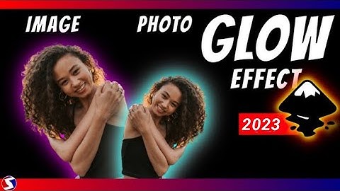How to Add Glow Effect to Images Photos in Inkscape GLOWING OUTLINE around images Photos in Inkscape
