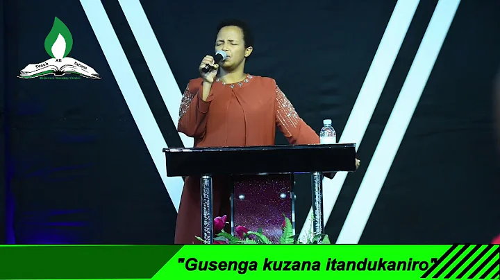 "Gusenga kuzana itandukaniro" Hortense Mazimpaka