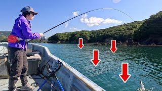 Japanese Female Anglar Tried a Method by Which You Can Catch Many Highquality Squids! 