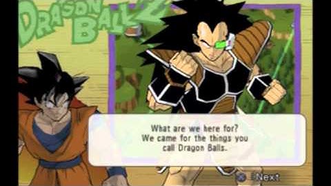 Dragon Ball Z Budokai 2 Walkthrough Part 1 - Saiyan Arrival