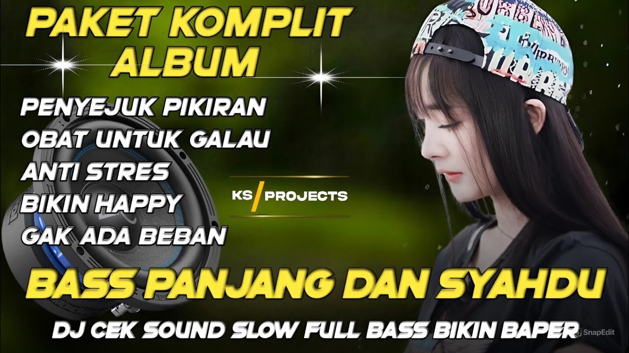 PAKET KOMPLIT ALBUM BASS PANJANG DAN SYAHDU | DJ CEK SOUND FULL ALBUM BASS PANJANG