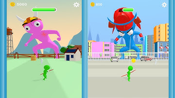 Archers VS Titans City Attack Level 1 To 10 Android Gameplay