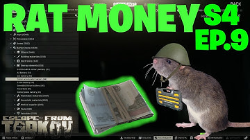 Escape From Tarkov - RAT MONEY | Episode 9 - Season 4 - Flea Market Profit Guide