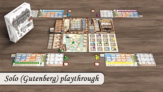 Impression - Solo (Gutenberg) playthrough