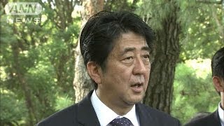 安倍総理「終戦の日」靖国参拝見送り　玉串料奉納へ（13/08/14）