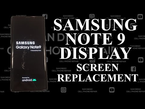 Samsung Note 9 Display Screen Replacement | How to Repair