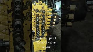 #Komatsu pc 71 control valve repair #Hi everyone, welcome to  youtube.com/@NMSJAHANGIRVLOG/community