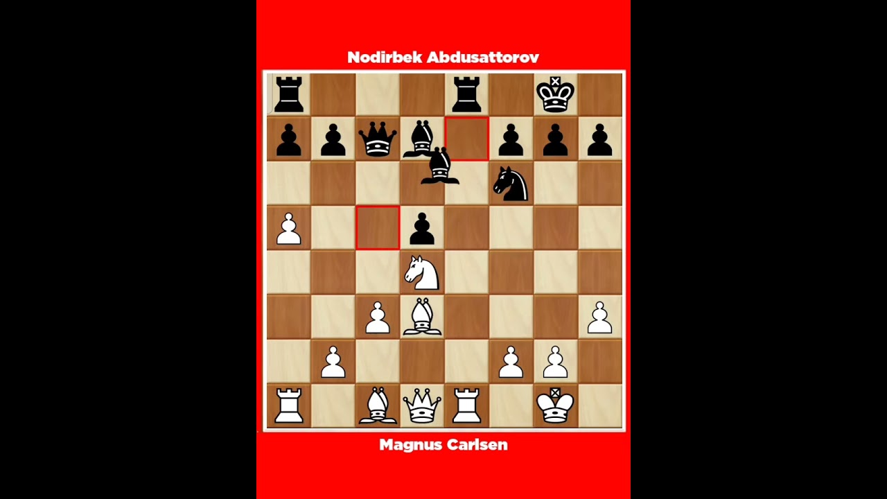 Magnus Carlsen vs Nodirbek Abdusattorov √ Grand Chess Tour Superbet Poland Rapid &Blitz, 2024.