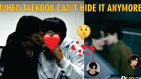 When taekook can’t hide it anymore #taekook #vkook #bts #btsarmy #vpop 