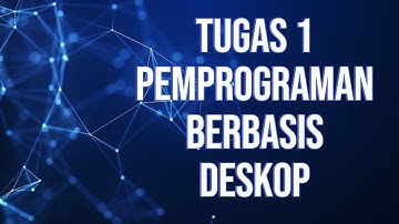 Tugas Praktik 1 - Program Restoran Sederhana- Pemprograman Berbasis Deskop l Universitas Terbuka
