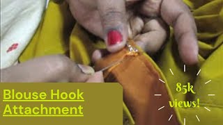 BLOUSE HOOK ATTACHMENT (பிளவுஸ் கொக்கி இணைத்தல்)