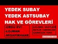 Yedek Subay-Yedek Astsubay Hak ve Görevi | Mehmetçiğin Sesi